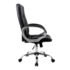 Office chair with chrome base 64x55x120cm Hm1024,01