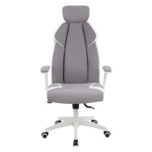 Office chair gray-white 65x73x130cm Hm1086,10