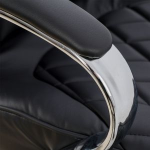 Office chair black 62x80x125cm Hm1098,01