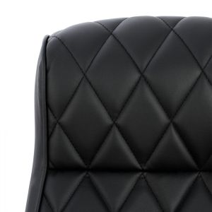 Office chair black 62x80x125cm Hm1098,01