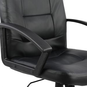 Office chair black 64x56x114cm Hm1033