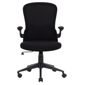 Office chair black mesh, black frame 60x56x105cm Hm1178,01