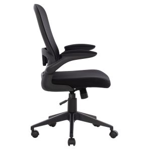 Office chair black mesh, black frame 60x56x105cm Hm1178,01