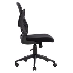 Office chair black mesh, black frame 60x56x105cm Hm1178,01