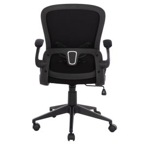 Office chair black mesh, black frame 60x56x105cm Hm1178,01