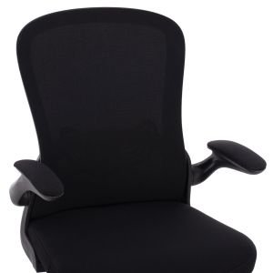 Office chair black mesh, black frame 60x56x105cm Hm1178,01
