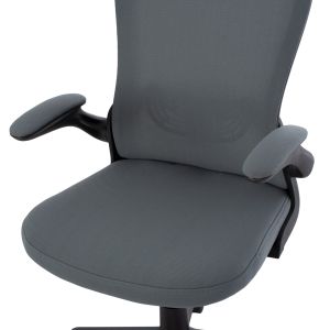 Office chair, black frame, gray mesh, 60x56x105cm Fb91178,10