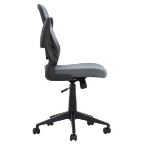 Office chair, black frame, gray mesh, 60x56x105cm Fb91178,10