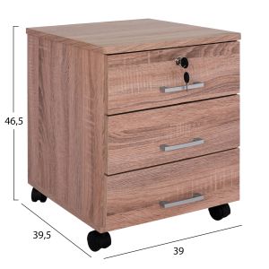 Office drawer Sonoma 39x39.5x46.5cm Hm2282.01