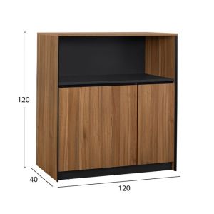Office cabinet Supreme 120x40x120cm Hm2358