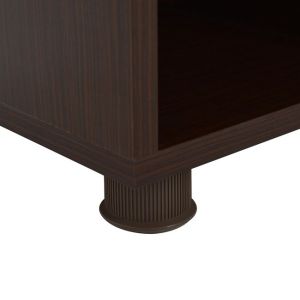 Office cabinet Vance in wenge color 80x40x118cm Hm2051,12