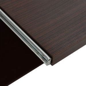 Office cabinet Vance in wenge color 80x40x118cm Hm2051,12