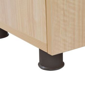 Office cabinet in beech 80x40x82cm Hm2053,11