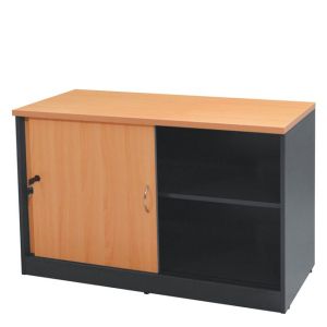 Office cabinet in oak color 100x45x69cm Hm2012,01