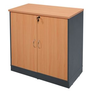 Office cabinet in oak color 80x40x82cm Hm2013,01