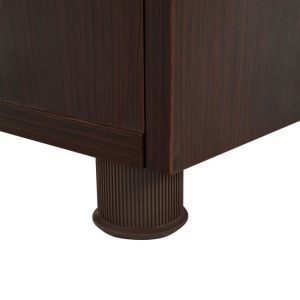 Office cabinet in wine color 80x40x82cm Hm2053,12