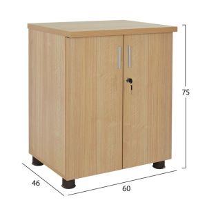 Office cabinet in oak color 60x46x75cm Hm2050,11