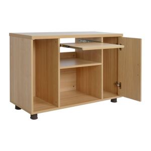 Office cabinet in oak color 80x40x118cm Hm2051,11