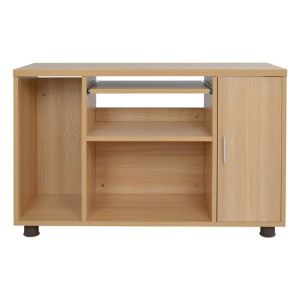 Office cabinet in oak color 80x40x118cm Hm2051,11