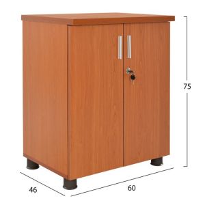 Office cabinet in cherry color 60x46x75cm Hm2050,13