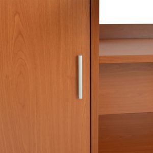 Office cabinet in cherry color 80x40x118cm Hm2051,13