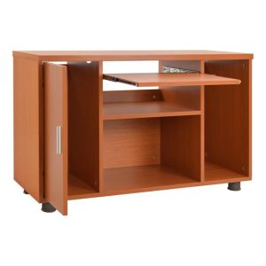 Office cabinet in cherry color 80x40x118cm Hm2051,13