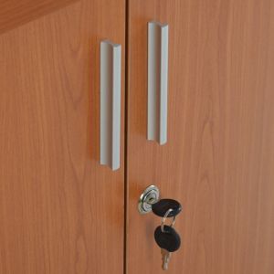 Office cabinet in cherry color 80x40x82cm Hm2053,13