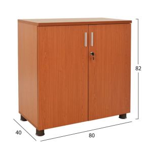 Office cabinet in cherry color 80x40x82cm Hm2053,13