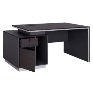 Office cabinet with left wardrobe Rosewood 180x80x76cm Hm2113l