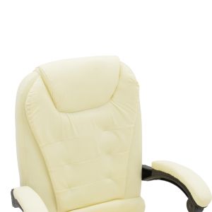 Office manager chair Kardi beige Pu 66x64x117cm