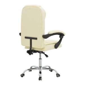 Office manager chair Kardi beige Pu 66x64x117cm