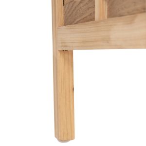 Параван с 4 крила Sentinel бамбук в естествен цвят 162x2,5x180hcм Hm4227