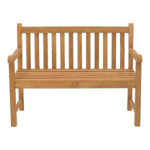 Пейка Nat тиково дърво в естествен цвят 120x57x96см