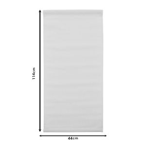 Perforated fabric for lounger Retto Professional, off-white color, for professional use 44x1x114cm