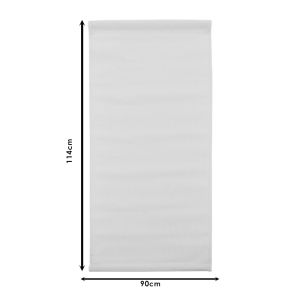 Perforated fabric for lounger Retto Professional, off-white color, for professional use 44x1x114cm