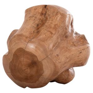 Подова декорация Clemor (m) Hm18301 сфера, изработена от масивно тиково дърво - естествен цвят φ40 см.