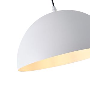 Chandelier 1x27 Μax 15w 350χ1200mm white Arte Illumina Iava