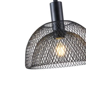 Chandelier 1xe27 Max15w 255x1280mm black absorber Arte Illumina