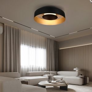 Chandelier 20w 3000k 1482lm Φ400mm black-gold Arte Illumina Stigma