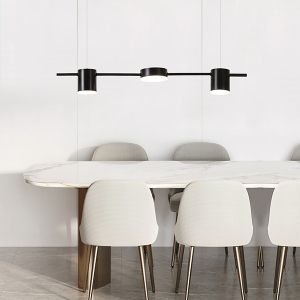 Chandelier 3 Led 24w 75x150cm black Arte Illumina