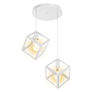 Ceiling light Deepora E27 white 30x65x80cm