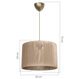 Chandelier E27 D30x75cm