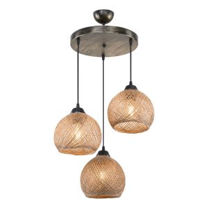 Chandelier E27 D40x75cm