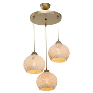 Chandelier E27 D40x75cm