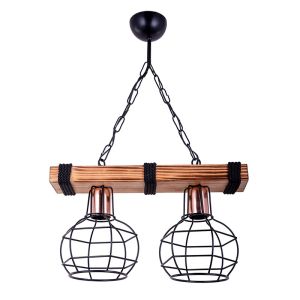 Chandelier E27 in industrial style 40x15x60cm