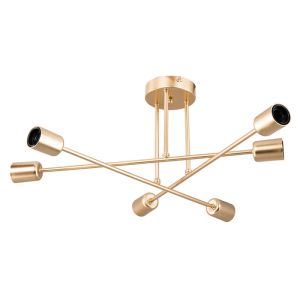 Chandelier E27 gold D61x25cm