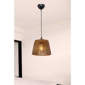 Chandelier E27 brown D22x60cm