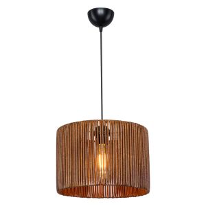 Chandelier E27 brown D30x75cm