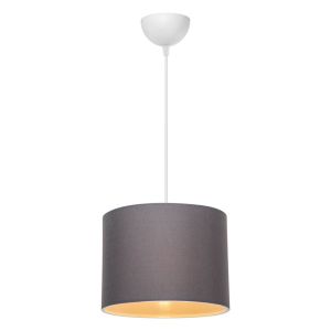 Chandelier E27 color white/gray D22x60cm