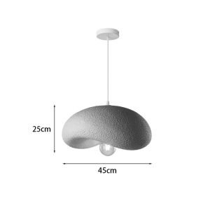 Chandelier Ferecon E27 beige Ps D45x25cm